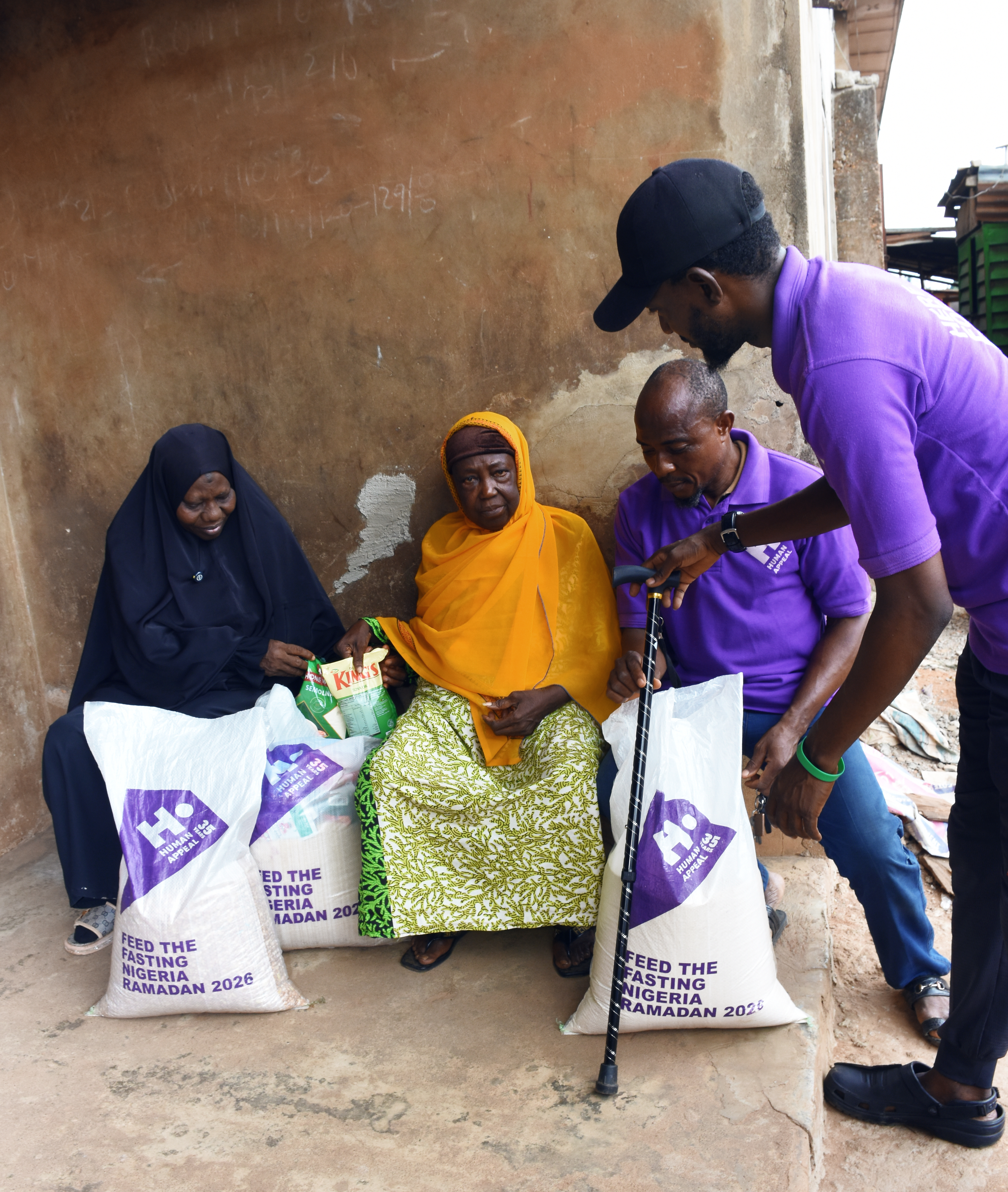 Human Appeal team supporting communities in Nigeria
