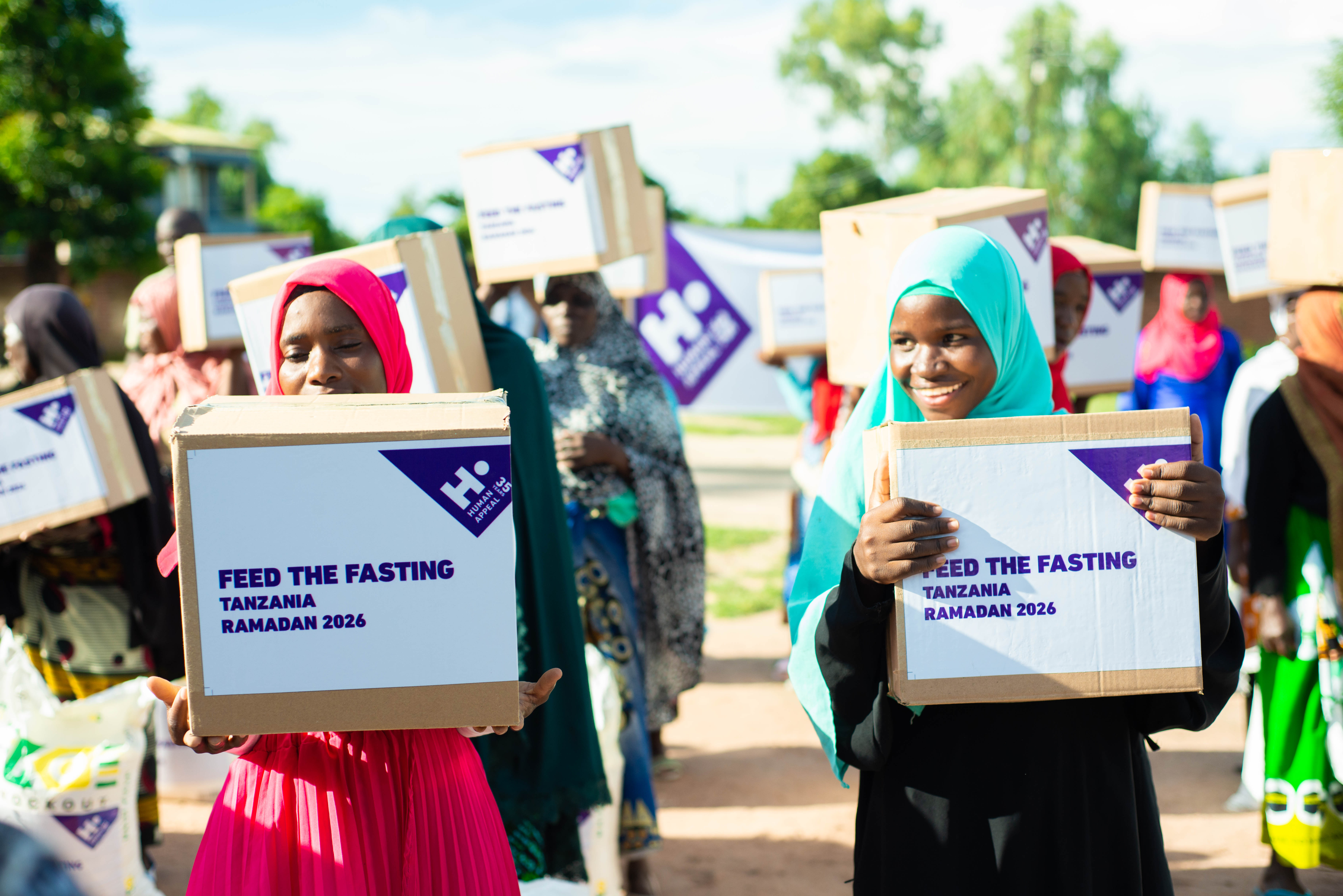 Human Appeal team supporting communities in Tanzania