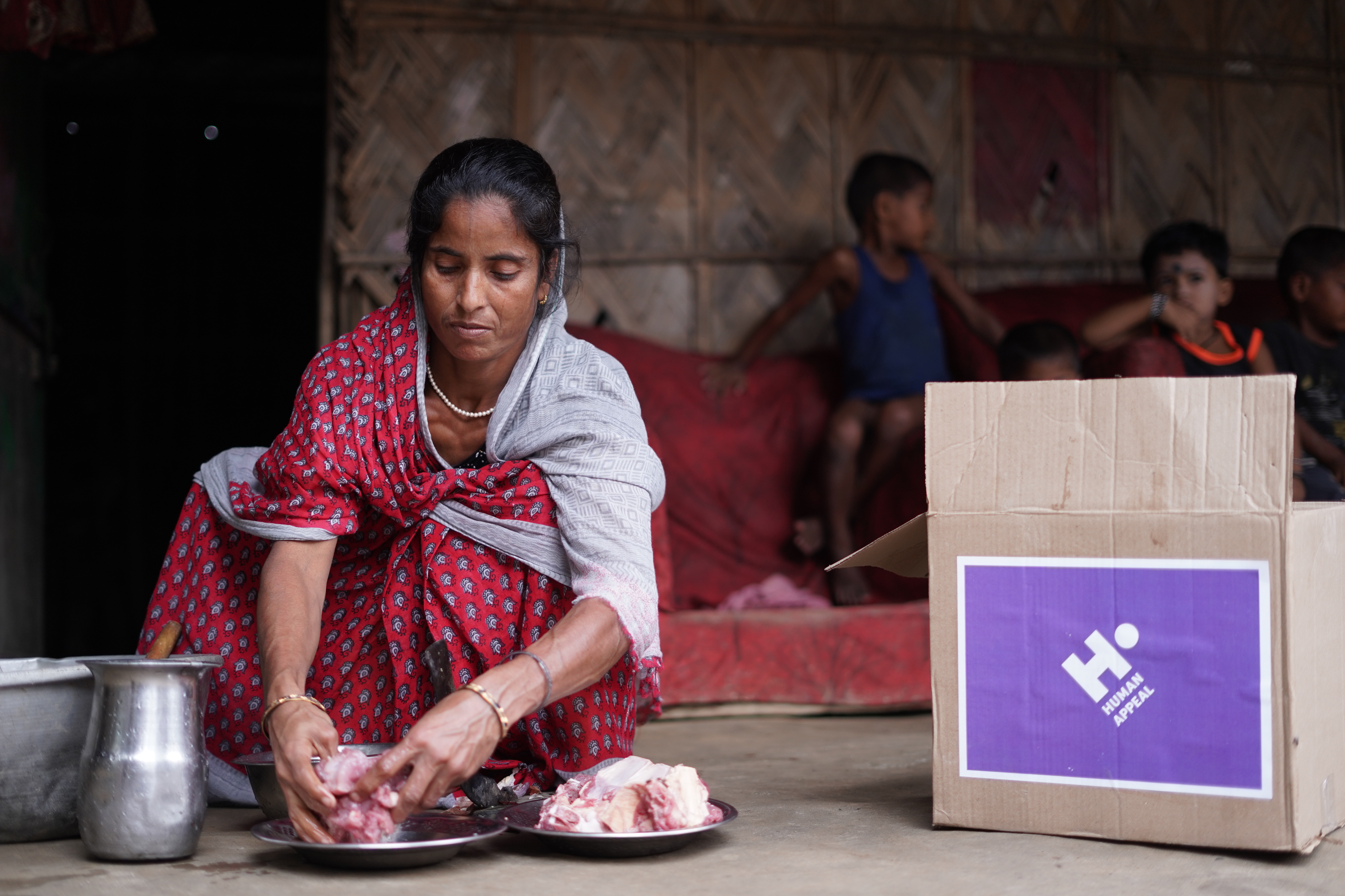 Human Appeal team supporting communities in India