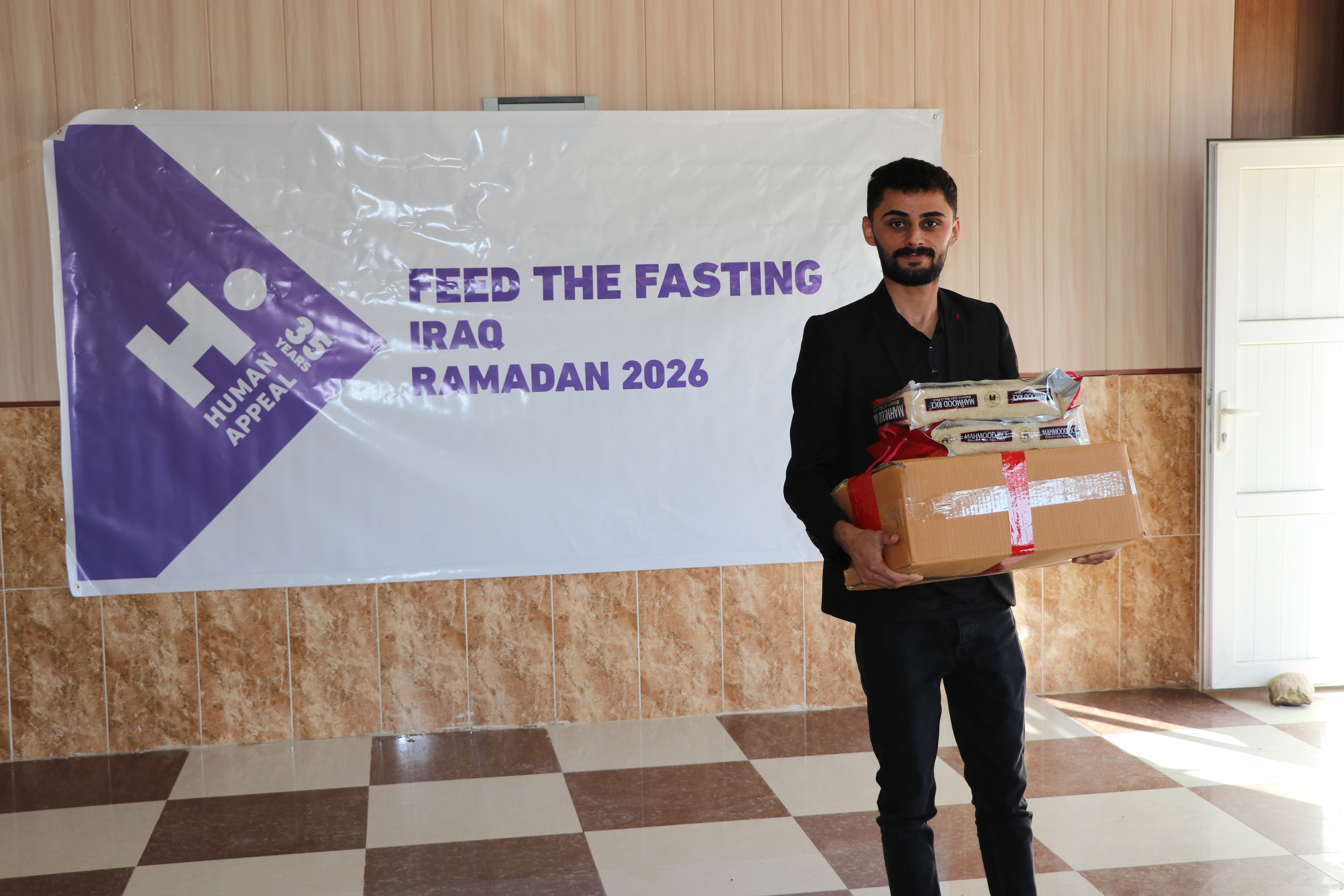 Human Appeal team supporting communities in Iraq