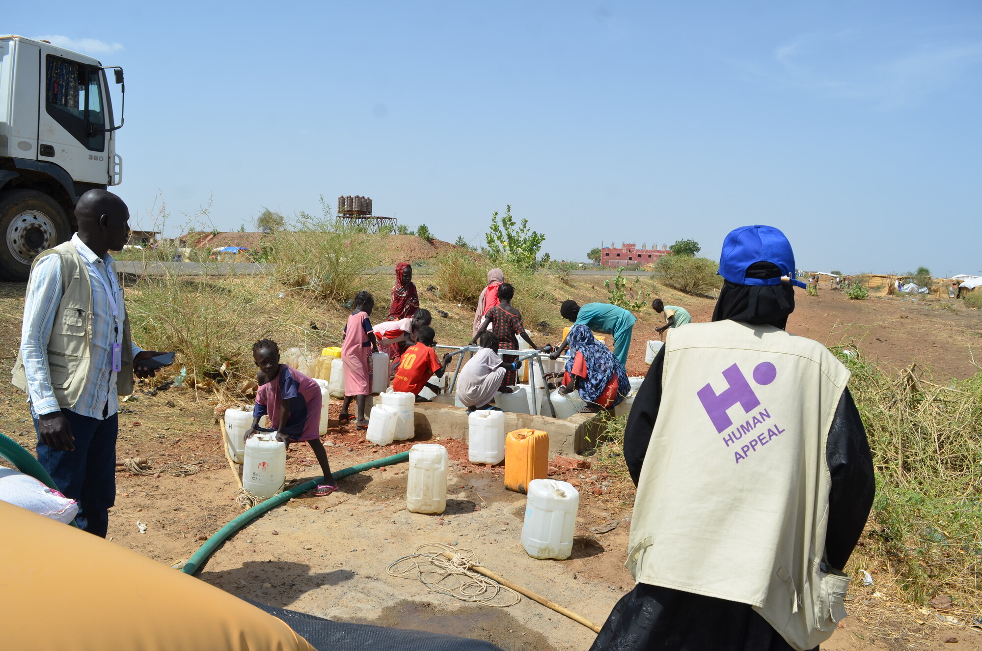 Water trucking Sudan