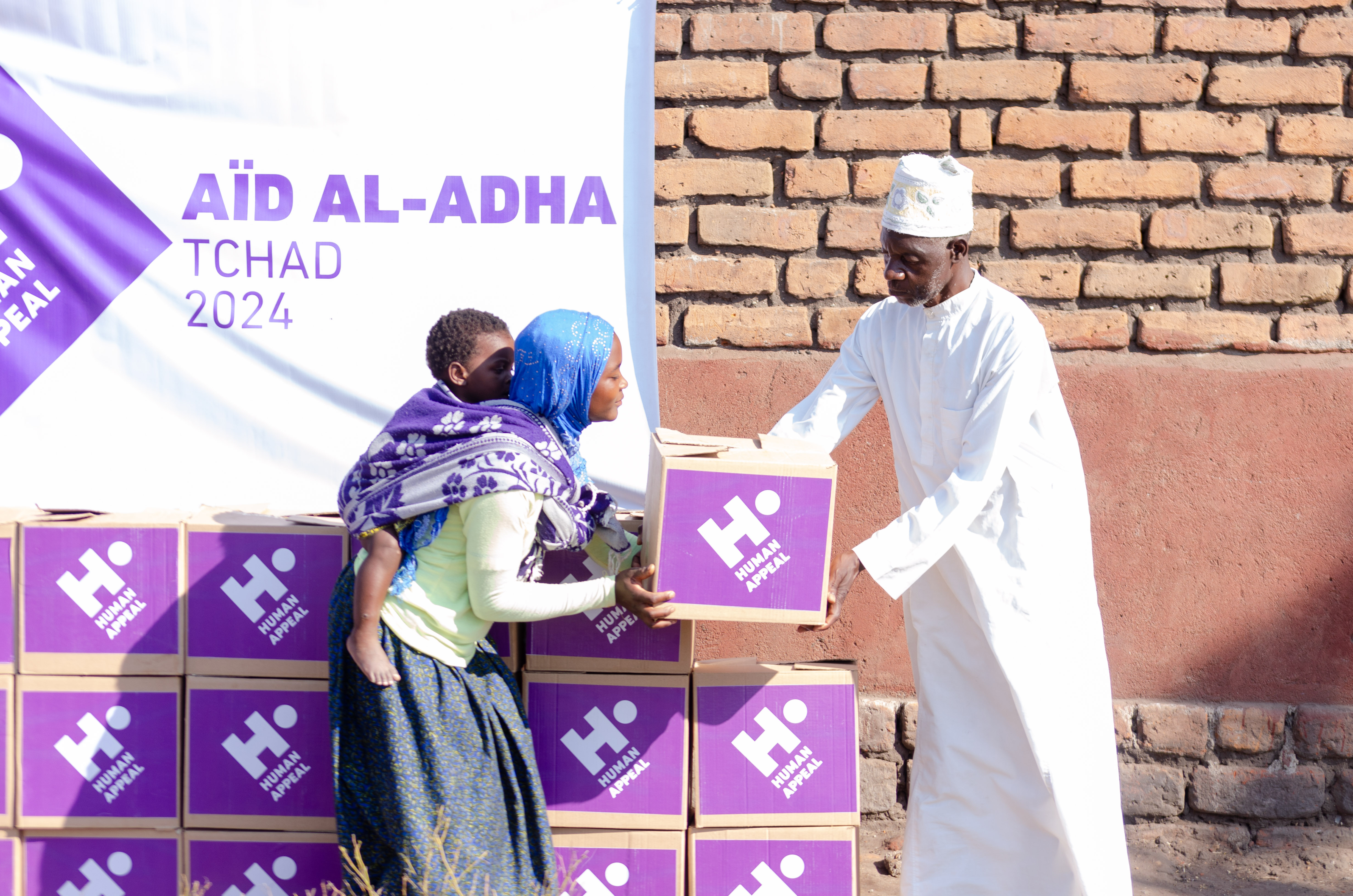Human Appeal team supporting communities in Chad