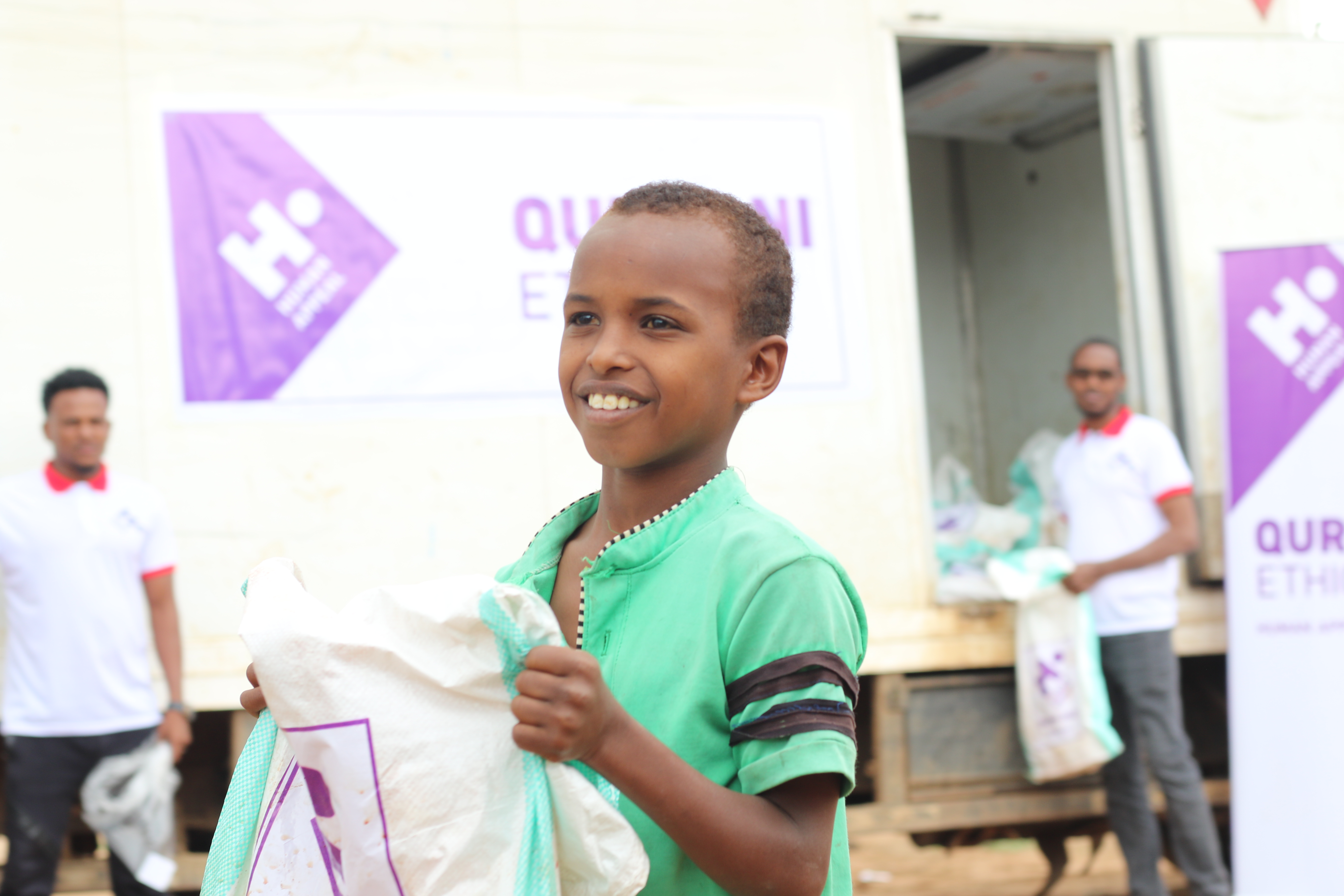 Human Appeal team supporting communities in Ethiopia
