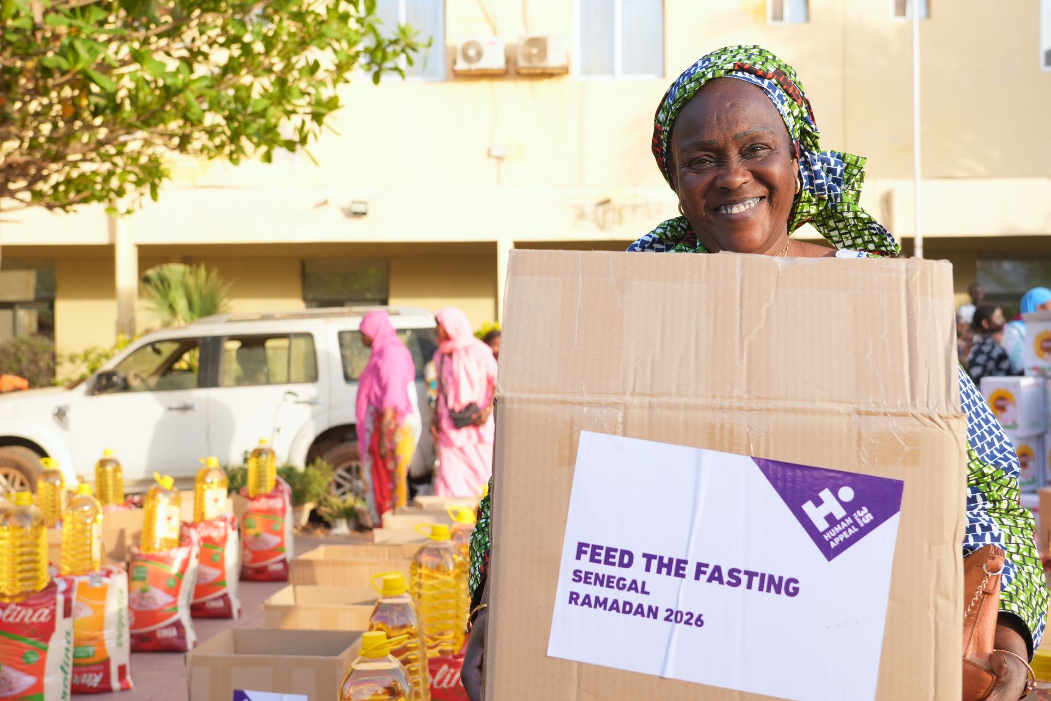 Human Appeal team supporting communities in Senegal